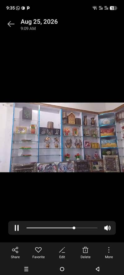 rack and counter
