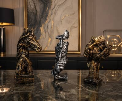 Luxury Horse, Seahorse & Swan Showpieces | Premium Home Decoration