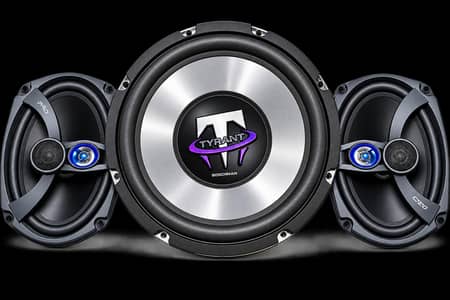 New Boschmann Car Audio speaker and subwoofer 0300-4331882