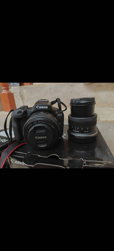 Canon R50 and RF 50 MM STM Lens