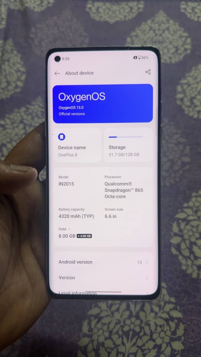 One Plus 8 0