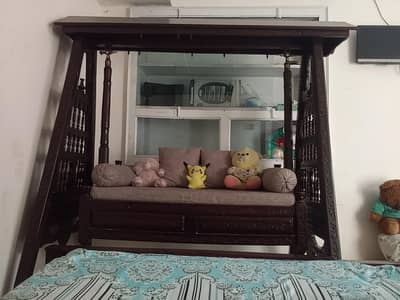 Wooden swing/Jhoola 2 seater