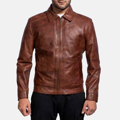 leather fashion jacket