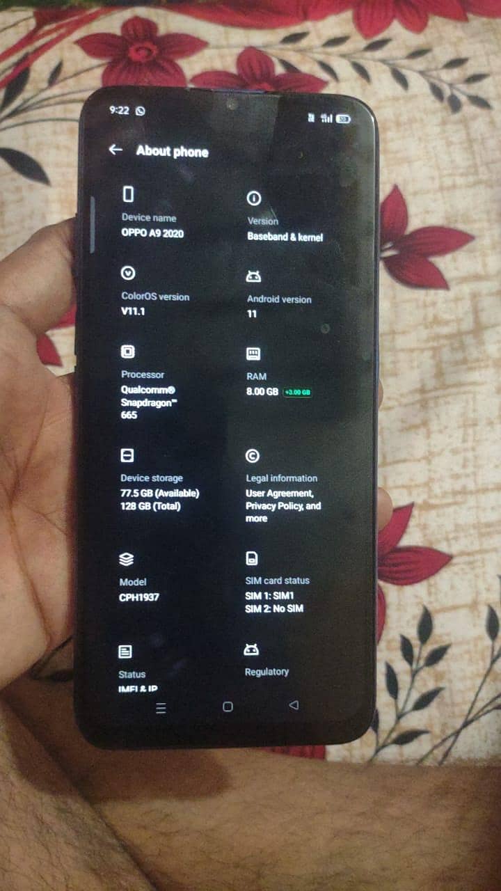 OPPO A9 4