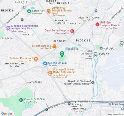 Centrally Located Prime Location Flat In Gulistan-e-Jauhar - Block 19 Is Available For sale