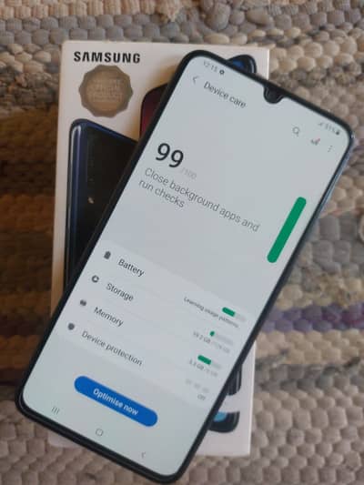 Samsung a70 6gb /128gb with box pta approved official
