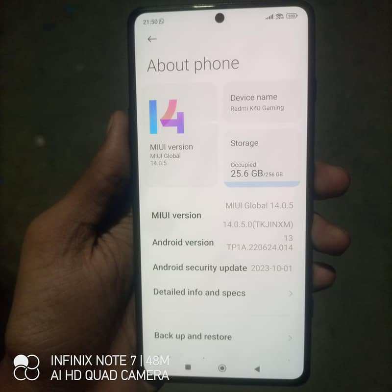 Redmi K40 gaming 3