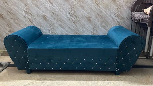 Pure Kikar Wood Sofa – 9 Months Used – 10/10 Condition