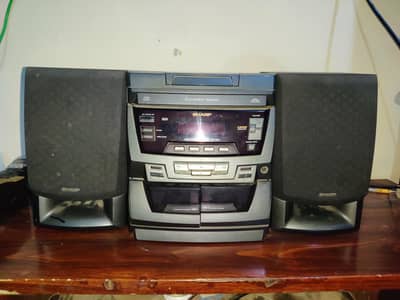 SHARP dolby Speakers Japan