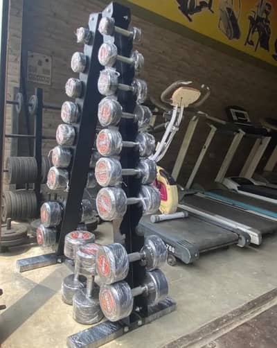 Rubber Coated Dumbells|Dumbbells|Weight Plates|Gym Machine|Home Gym|