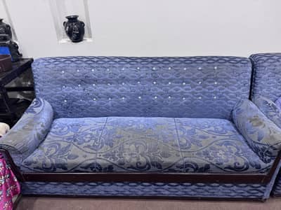 condition 10/10, high quality velvet, color blue-grey,  usage max 5yrs