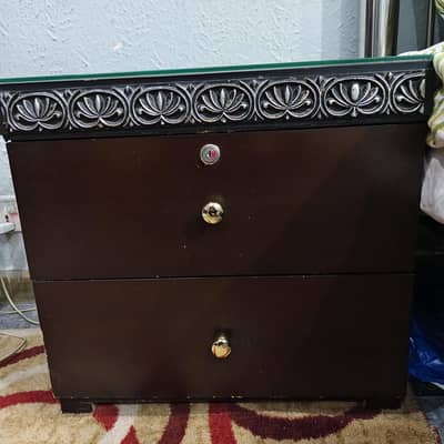 wooden side tables