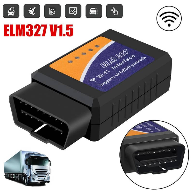 Wifi ELM327 Car Scanner Code Reader V1.5 Diagnostic Tool Android IOS 1