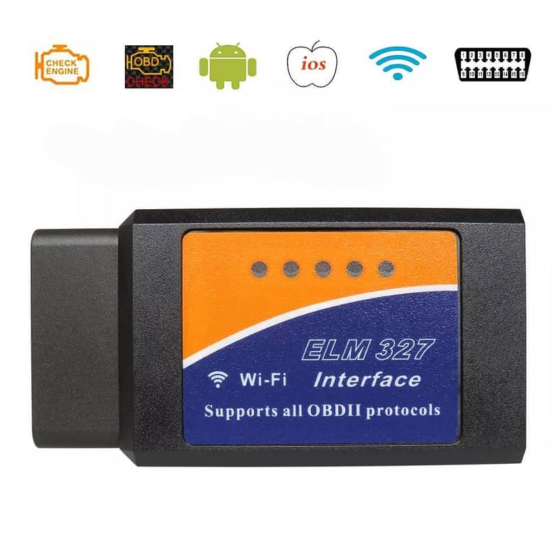 Wifi ELM327 Car Scanner Code Reader V1.5 Diagnostic Tool Android IOS 10