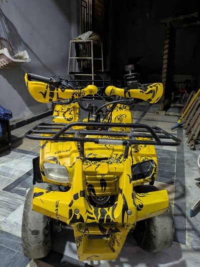 ATV four wheel scooter