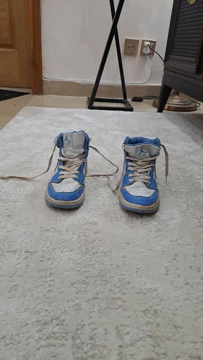 Nike blue JORDANS kids -  Size 33