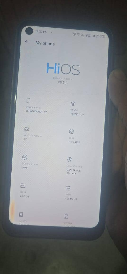 Tecno Camon 17 4