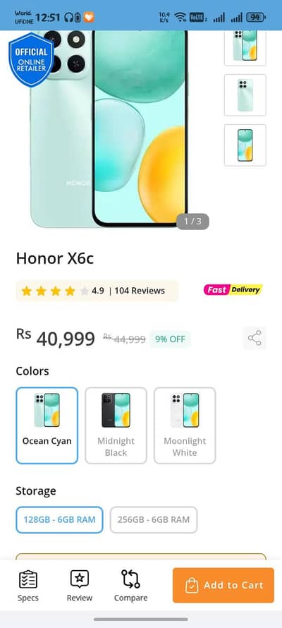 Honor x6C for sale