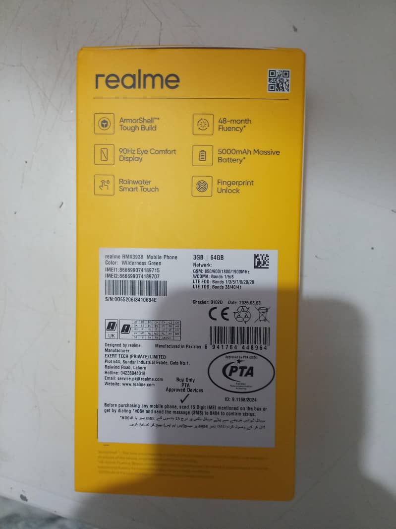 Realme Note 60x 0