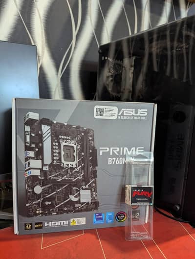 i5 13 Gen Asus Motherboard DDR5 16 GB ram