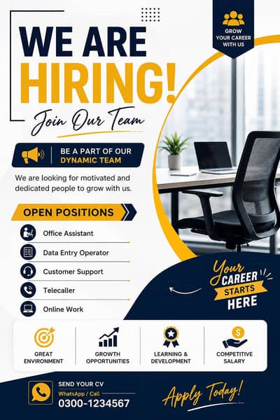 OFFICE WORK AND ONLINE WORK AVAILABLE FOR MALES AND FEMALES