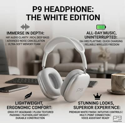 P9 wireless Bluetooth headphones