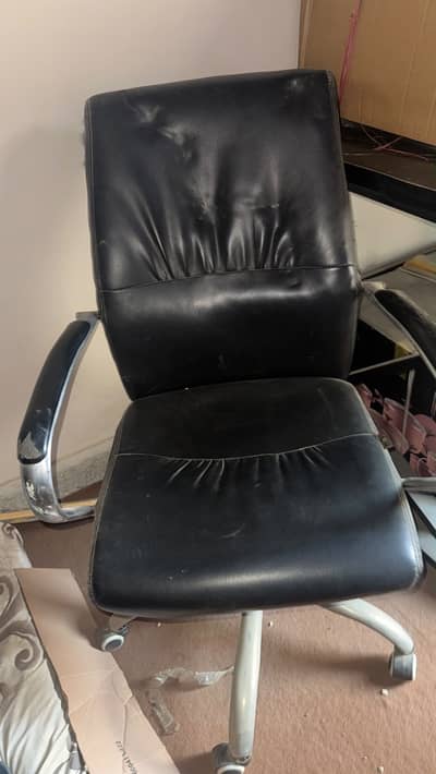 Chair and Computer Table
