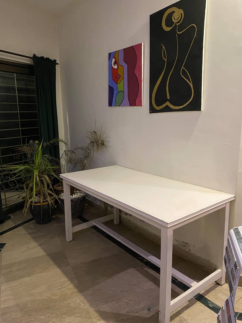 white table 1