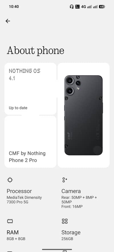 CMF nothing 2 pro