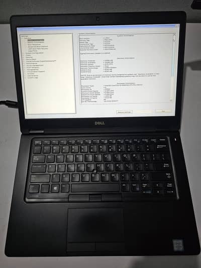 Dell 5480 i5 6th gen H proccessor 8/256