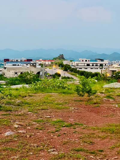 2 Kanal Highted Location Plot Back Open To Margalla Hills View