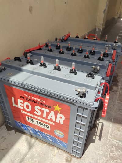 4 × Batteries Leo Star