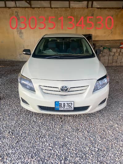Toyota Corolla XLI 2009
