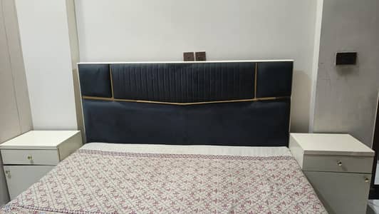 URGENT SALE - Complete Bed Set + Dressing + 2 Side Tables + Mattress