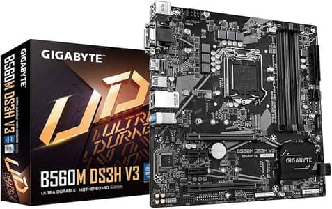 Gigabyte b560m ds3h with box