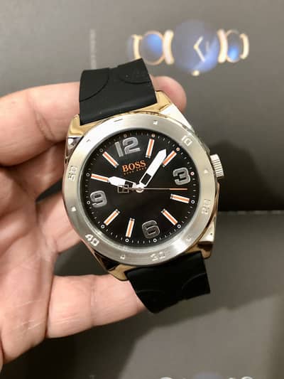 HUGO BOSS SPORTS WATCH-ORIGINAL & NEW-SEIKO CITIZEN CASIO FOSSIL OMAX