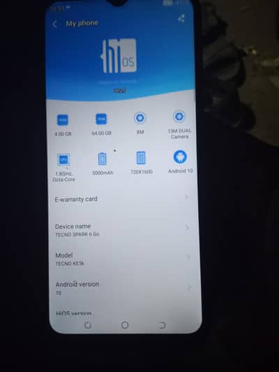 Tecno Spark 6 go