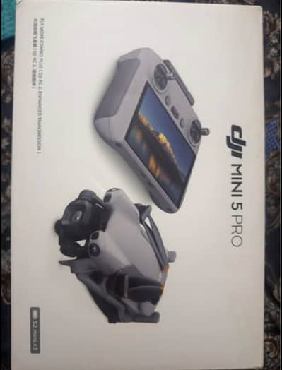 Dji mini 5 pro fly more cambo 52 minutes batteries plus RC2