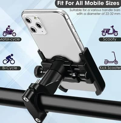Mobile Phone Holder Black