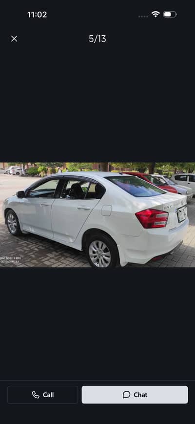 Honda City 1.3 Available on rent with driver Lahore/ Sheikhupura
