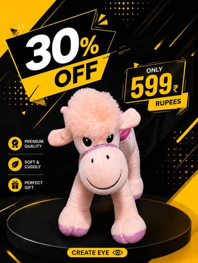 Camel for sale toy in pink colour