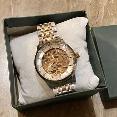Fitron skeleton automatic watch
