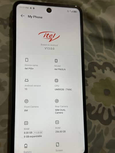 Itel P55 Plus