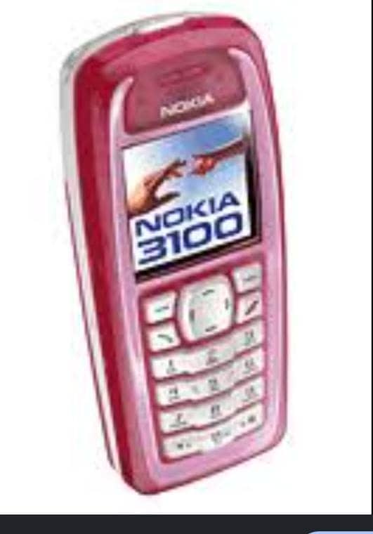 Nokia 3100 old model 1
