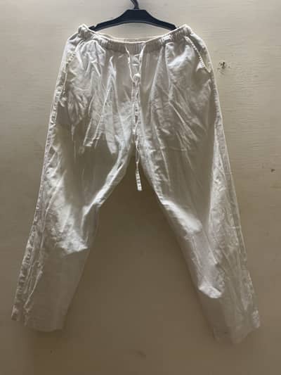 Original Linen and Denim Pants Slightly Used Size L-XI waist 34-36