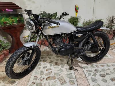 CAFE RACER HONDA CG 125 MODIFIED