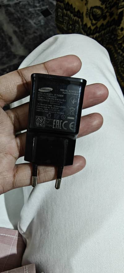 Samsung Galaxy S10 Original 15W Fast Charging Adaptr with Type-C Cable