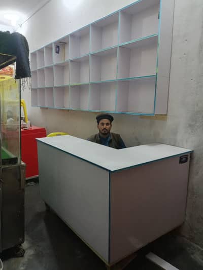 Fast food and cold bar complete shop setup