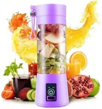 Portable USB Rechargeable Juicer Blender Bottle – Free Delivery