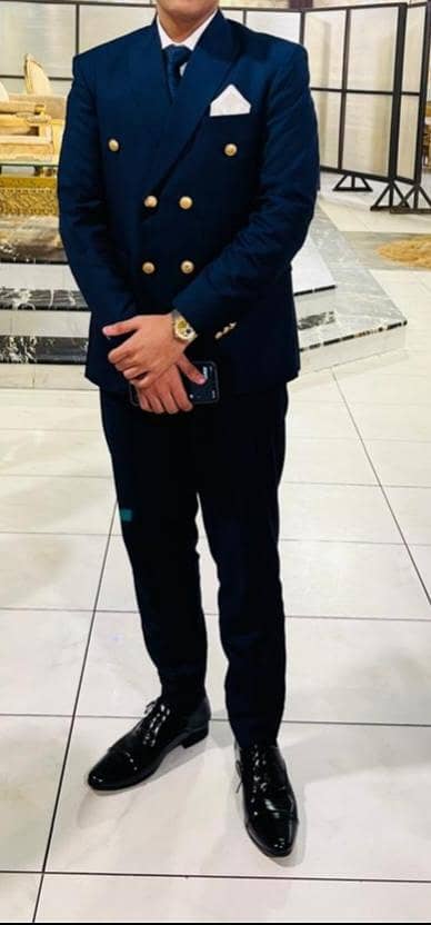 Mens two piece suit
